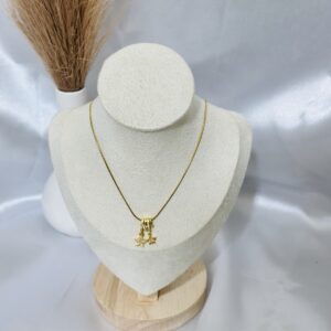 Anti Tarnish Star Charm Snake Chain Necklace