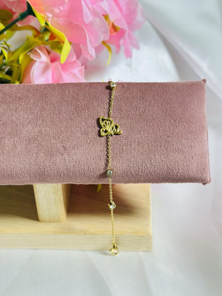 Anti Tarnish Angel Charm Bracelet