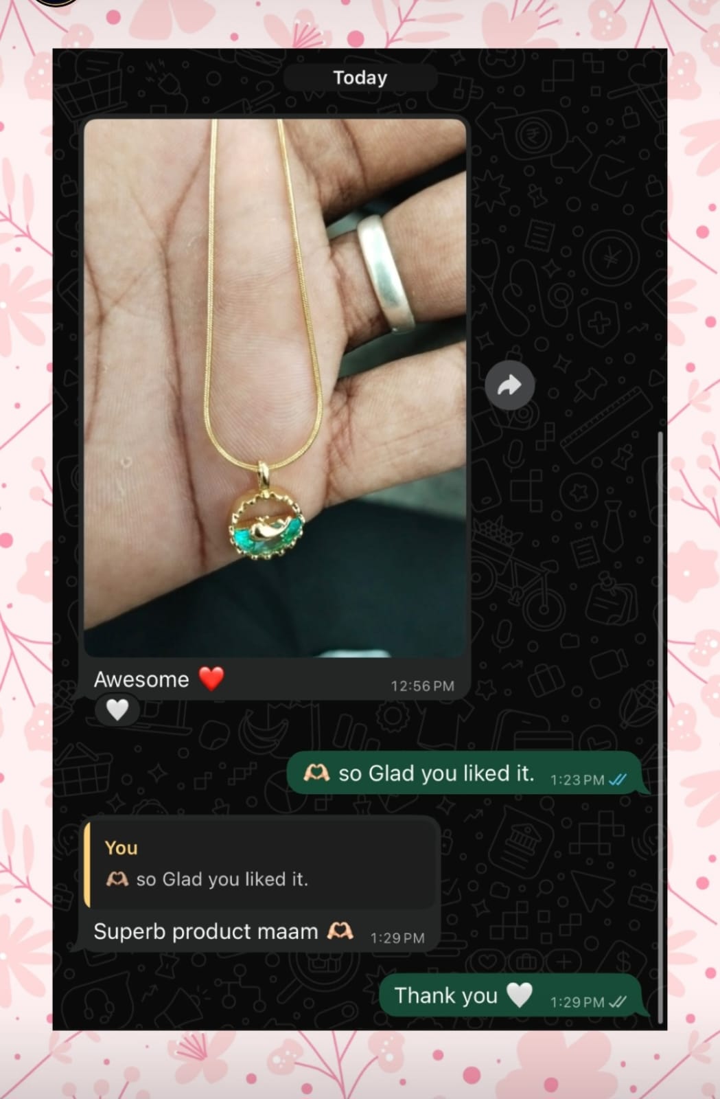 Customer review chat 19