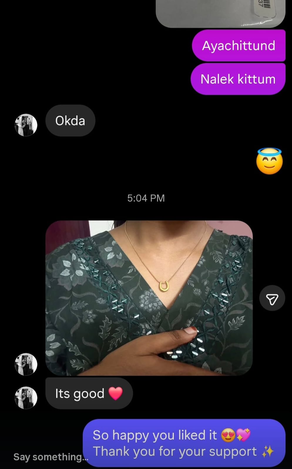 Customer review chat 20